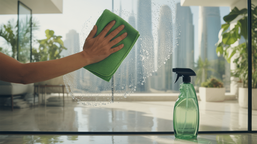 glass cleaning ,steam cleaning